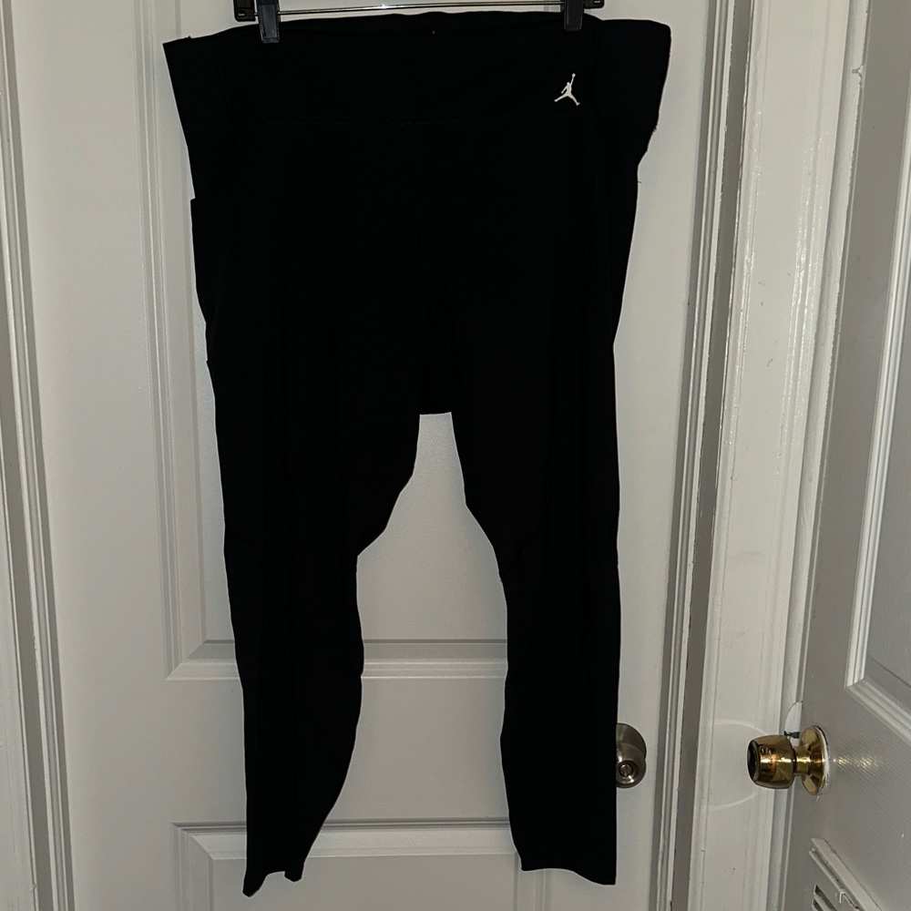 Jordan Black High-Waist Performance Leggings